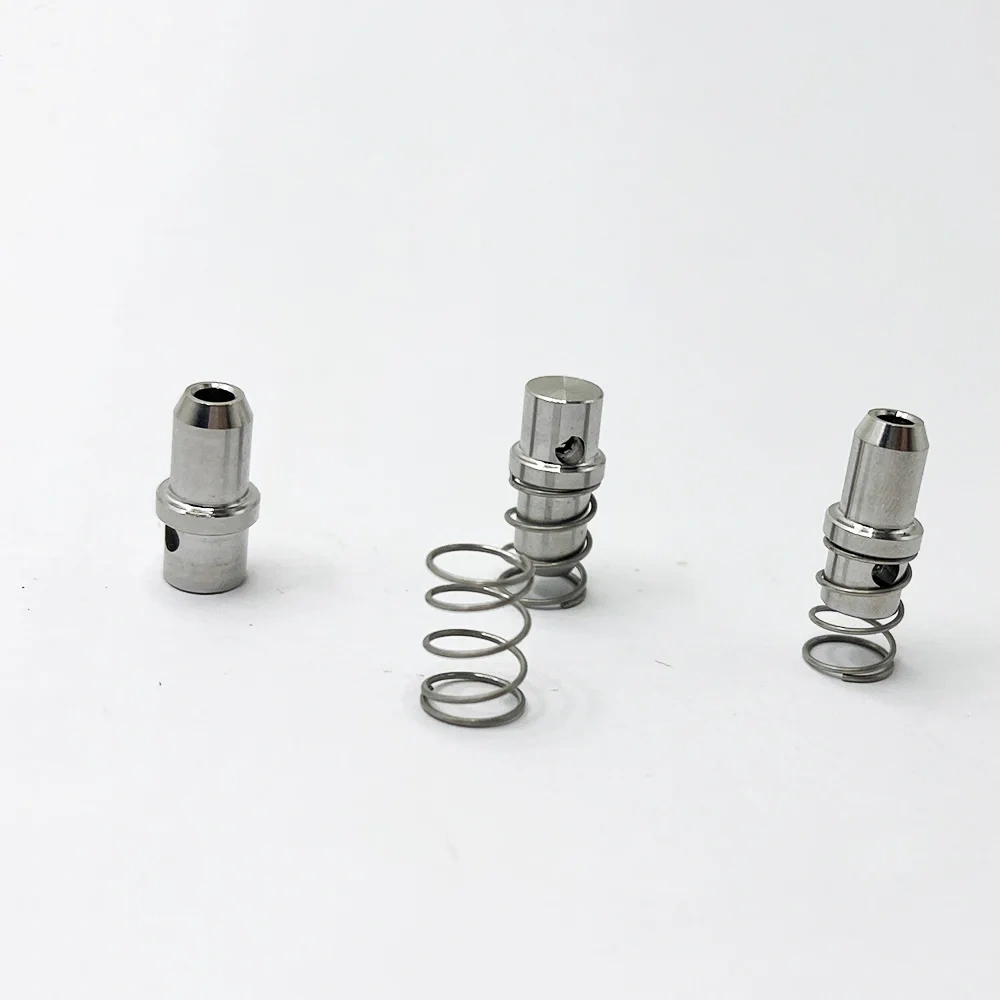 4sets Waterjet Cutter Intensifier Check Valve Outlet Poppet For Dardi Water Jet Cutting Head HP Poppet Seat For Dardi 510000383