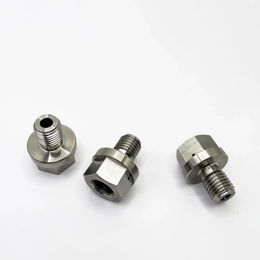 05116777 10107910 Check Valve Outlet Body For Water Jet Cutting Intensify Pump Hybrid Output Adapter Sealing Head Gland Nut