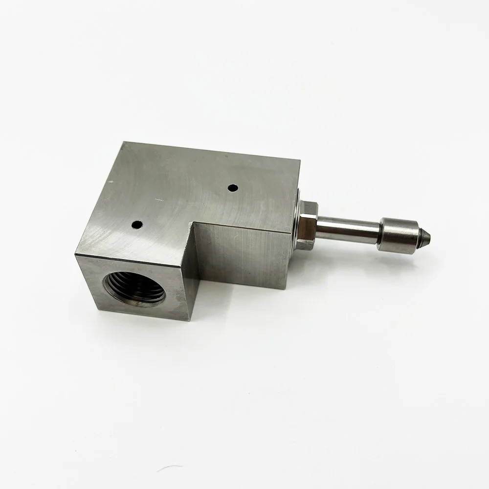 For SAME 5-axis 90° Swivel Assembly 1/4'' Rotary Valve For SHUTTLE Water Jet Cutting Head 60K 1/4 High Pressure Swivel Assy