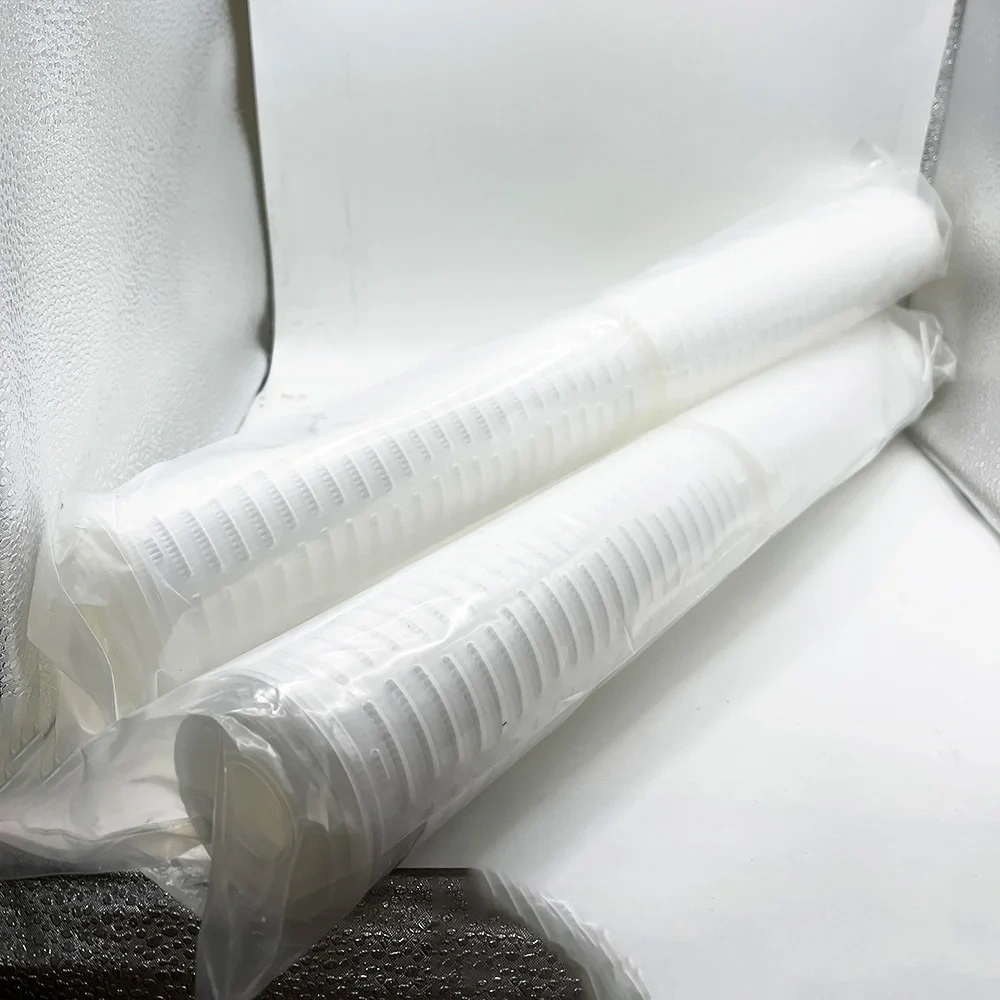 Waterjet Head Water Filter Cartridge 20'' 0.45 Micron 1um A-00562-1  TL-005001-1 Water Jet Cutting Microporous Foldable Membrane