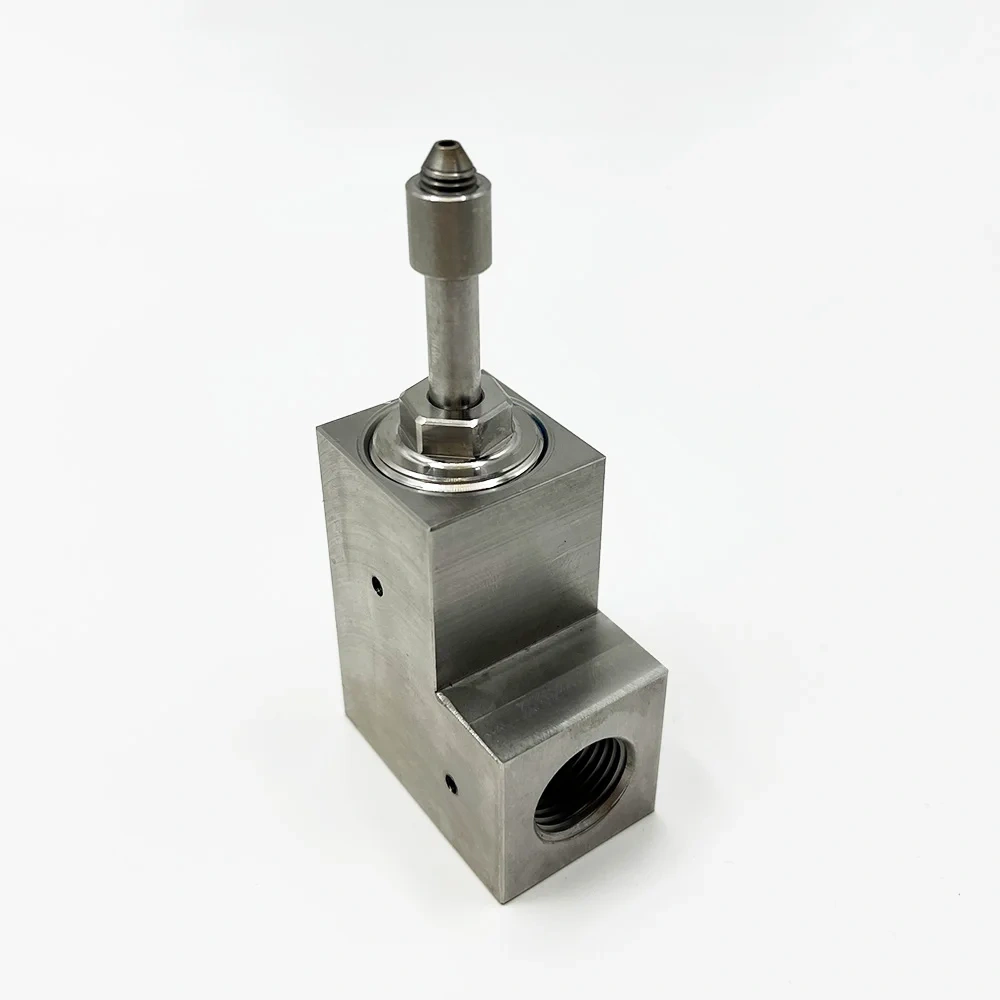 For SAME 5-axis 90° Swivel Assembly 1/4'' Rotary Valve For SHUTTLE Water Jet Cutting Head 60K 1/4 High Pressure Swivel Assy