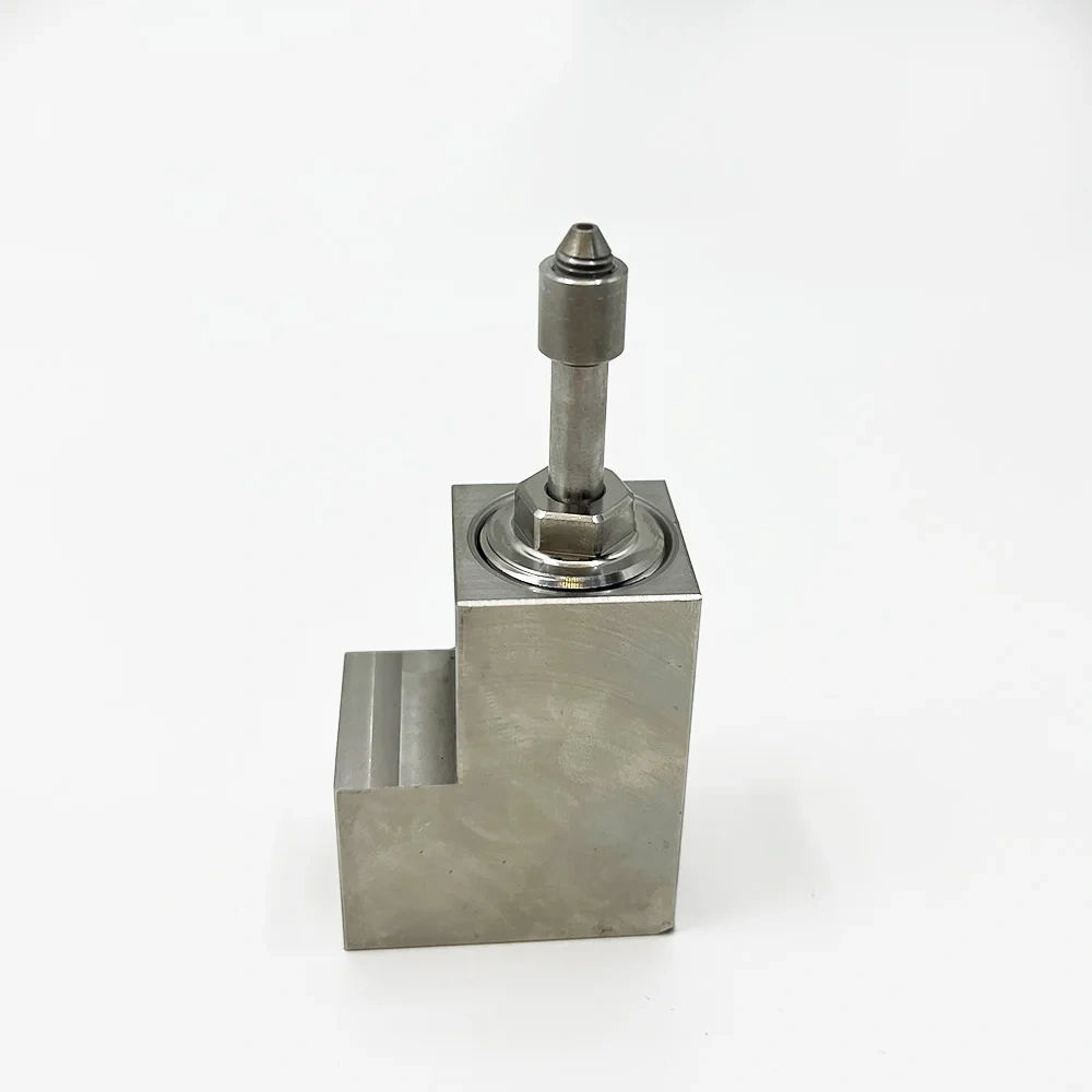 For SAME 5-axis 90° Swivel Assembly 1/4'' Rotary Valve For SHUTTLE Water Jet Cutting Head 60K 1/4 High Pressure Swivel Assy