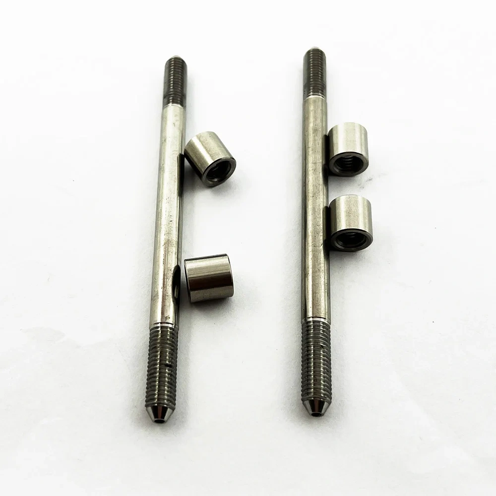 Factory Supply 100mm 3/8 High Pressure Pipe/Nipple A-0782-4 Waterjet Cutting Head Machine Parts 10cm Long HP Tubes Tubing