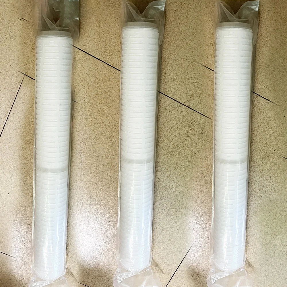 Waterjet Head Water Filter Cartridge 20'' 0.45 Micron 1um A-00562-1  TL-005001-1 Water Jet Cutting Microporous Foldable Membrane