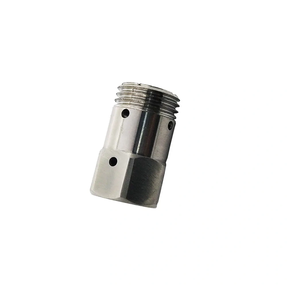 006732-1 Hyplex Water Jet Cutting Intensifier Check Valve Outlet Poppet Cage Direct Drive Pump Out Poppet Valve Body