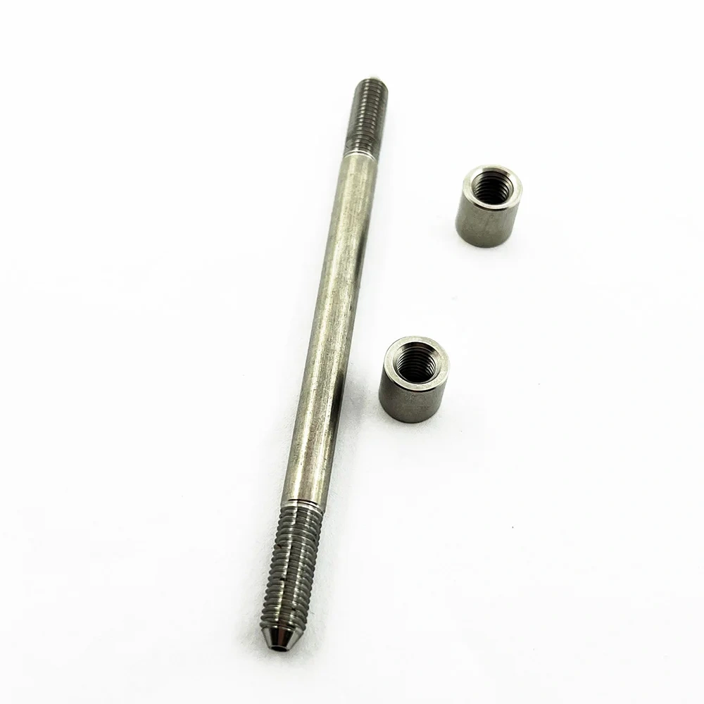 Factory Supply 100mm 3/8 High Pressure Pipe/Nipple A-0782-4 Waterjet Cutting Head Machine Parts 10cm Long HP Tubes Tubing