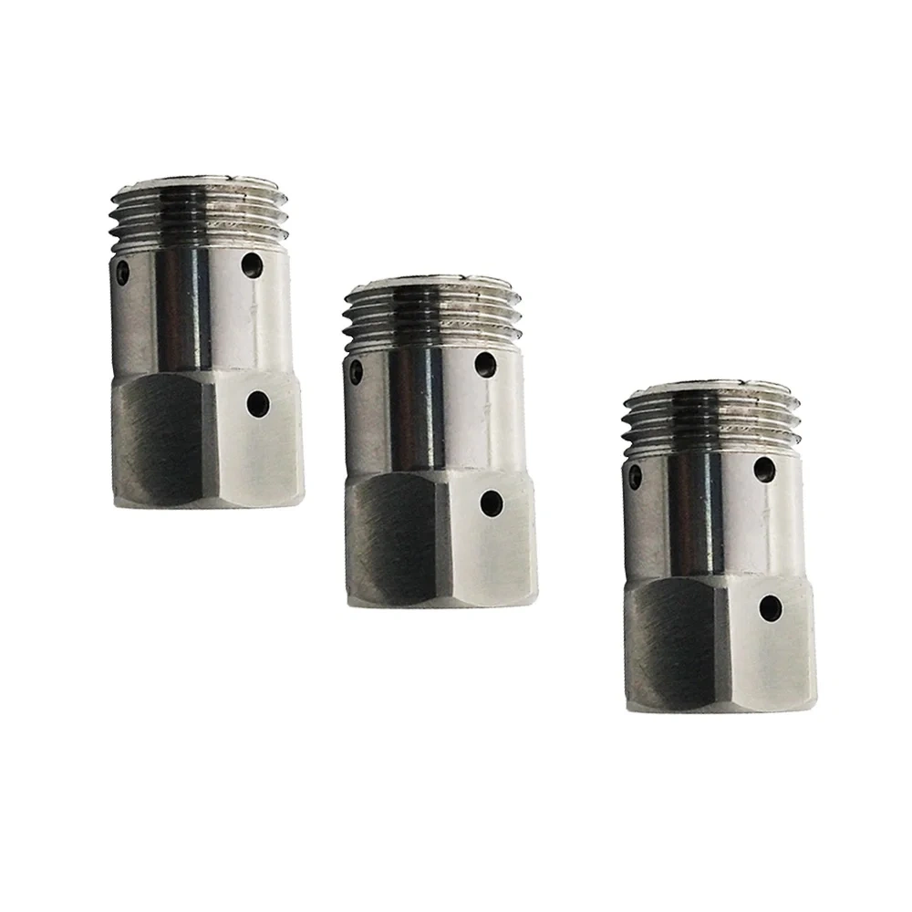 006732-1 Hyplex Water Jet Cutting Intensifier Check Valve Outlet Poppet Cage Direct Drive Pump Out Poppet Valve Body