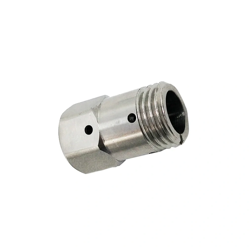 006732-1 Hyplex Water Jet Cutting Intensifier Check Valve Outlet Poppet Cage Direct Drive Pump Out Poppet Valve Body