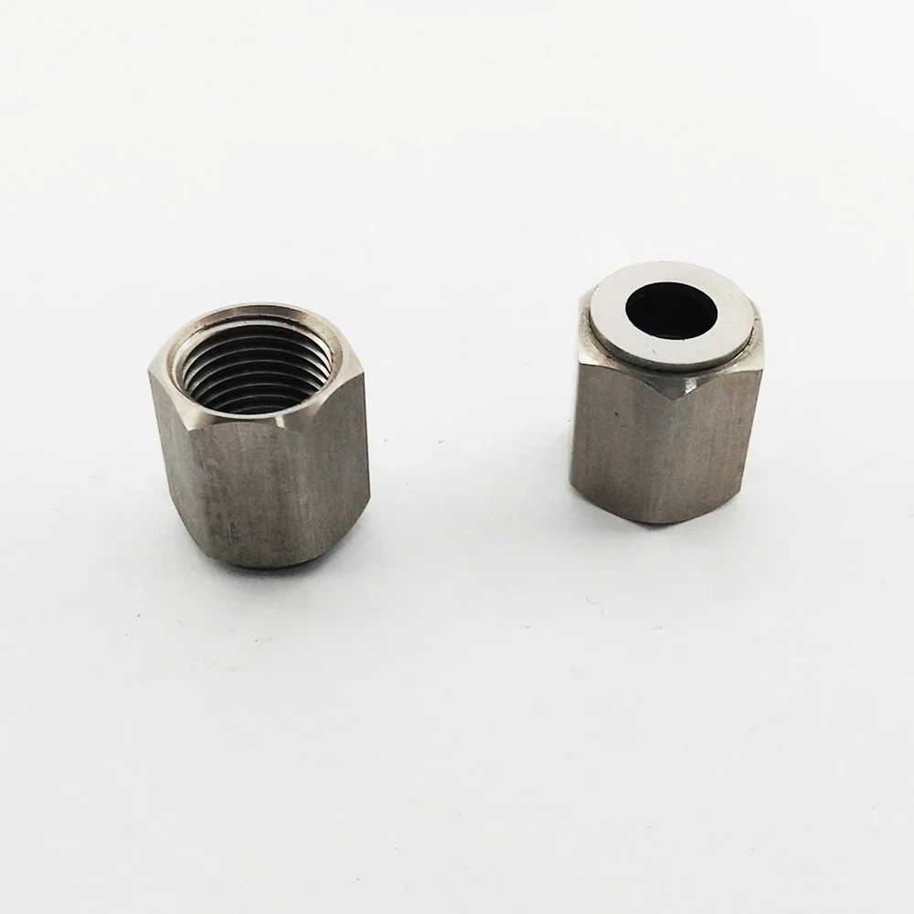 3pcs Water Jet Spare Parts MAXJET 5 Nut Clamping 303453 Waterjet Cutting Head Valve Nozzle Clamp Nuts