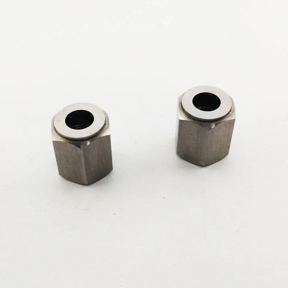 3pcs Water Jet Spare Parts MAXJET 5 Nut Clamping 303453 Waterjet Cutting Head Valve Nozzle Clamp Nuts