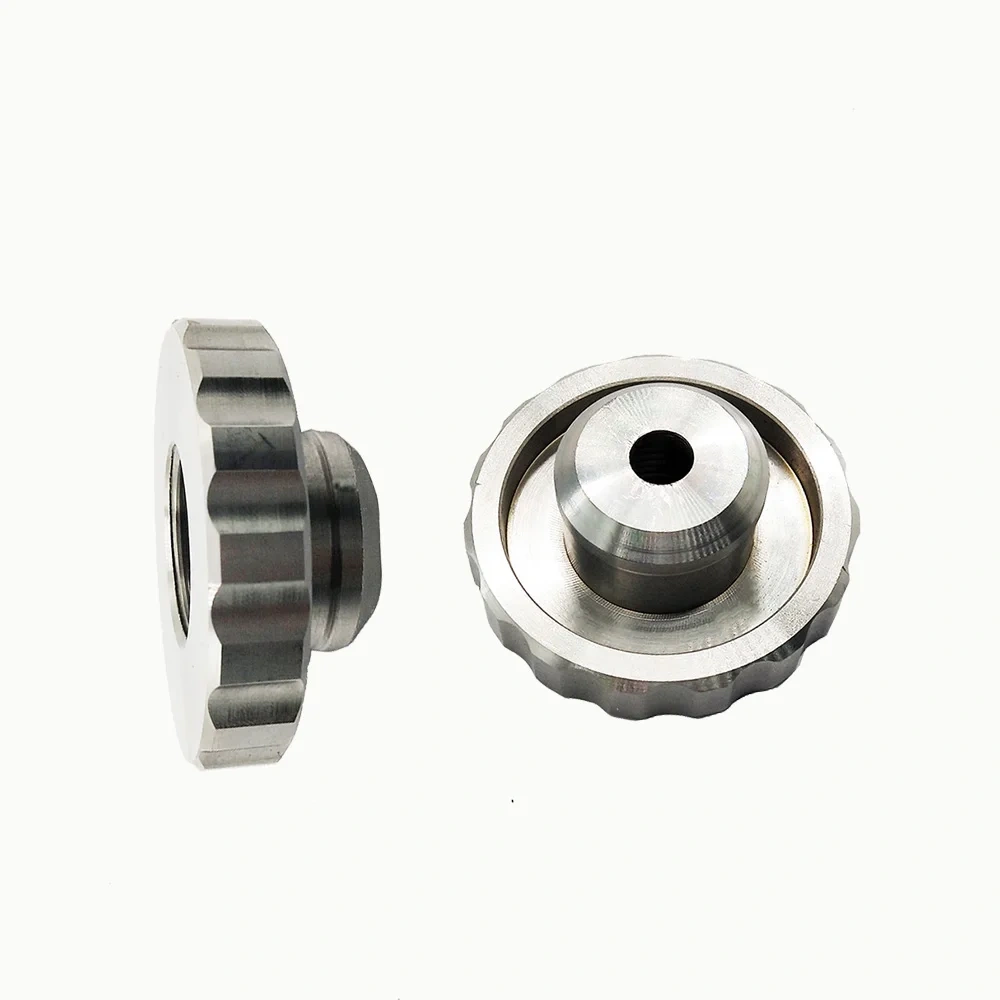 Waterjet Head Cutter Parts 014625-1 711589-1 New Style ECL P4 Knurled Nut Retainer Gland Fixing Tube Waterjet Cutting Head Spare