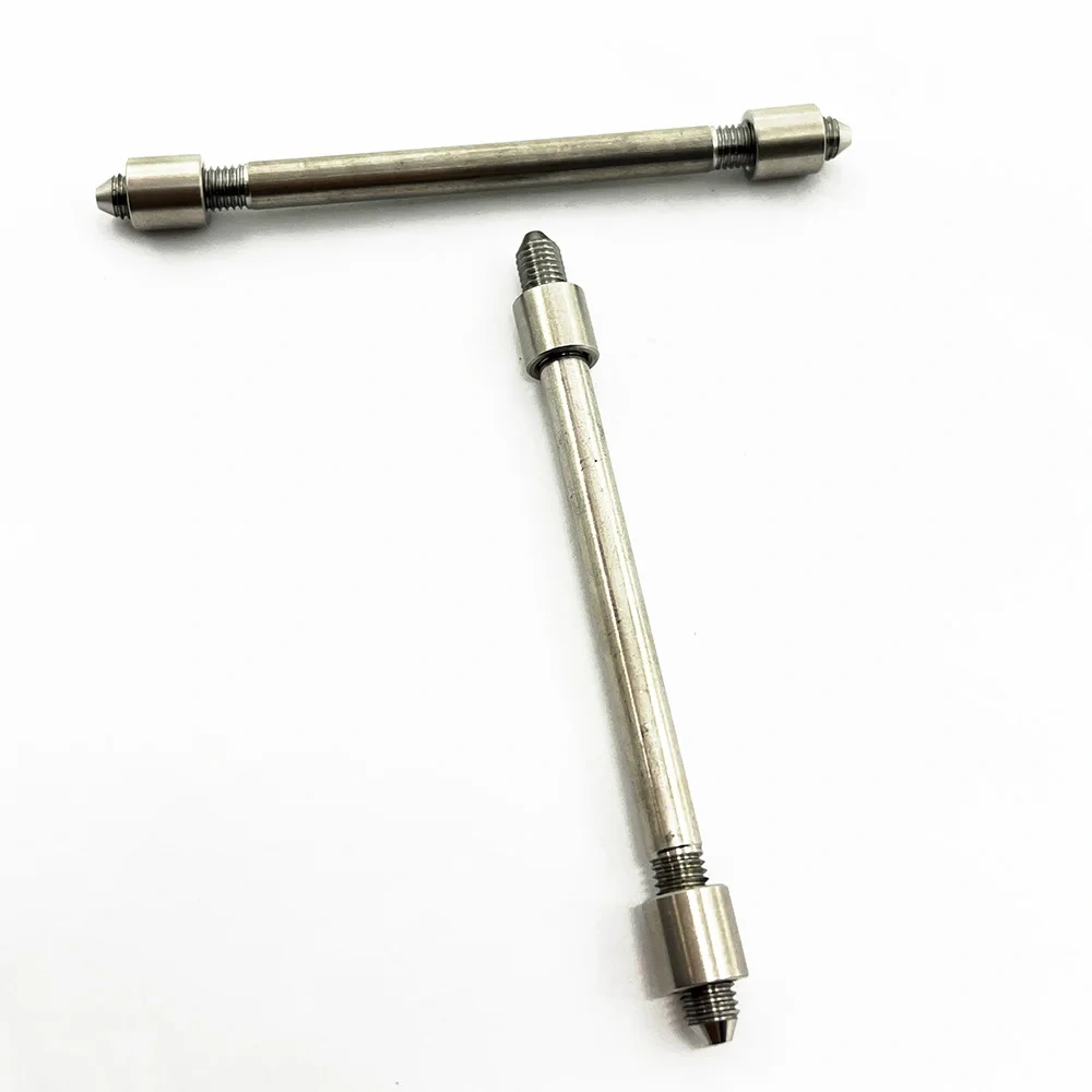 100mm CNC Waterjet Cutting Head 1/4 High Pressure Tube 10cm Long 1/4''OD HP Pipe Parts HP Tubes Factory Supply Water Jet Tubing