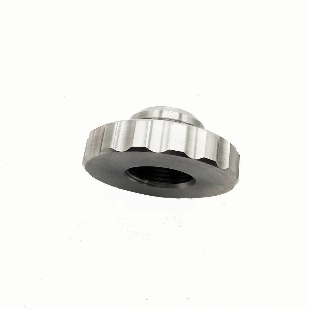 Waterjet Head Cutter Parts 014625-1 711589-1 New Style ECL P4 Knurled Nut Retainer Gland Fixing Tube Waterjet Cutting Head Spare