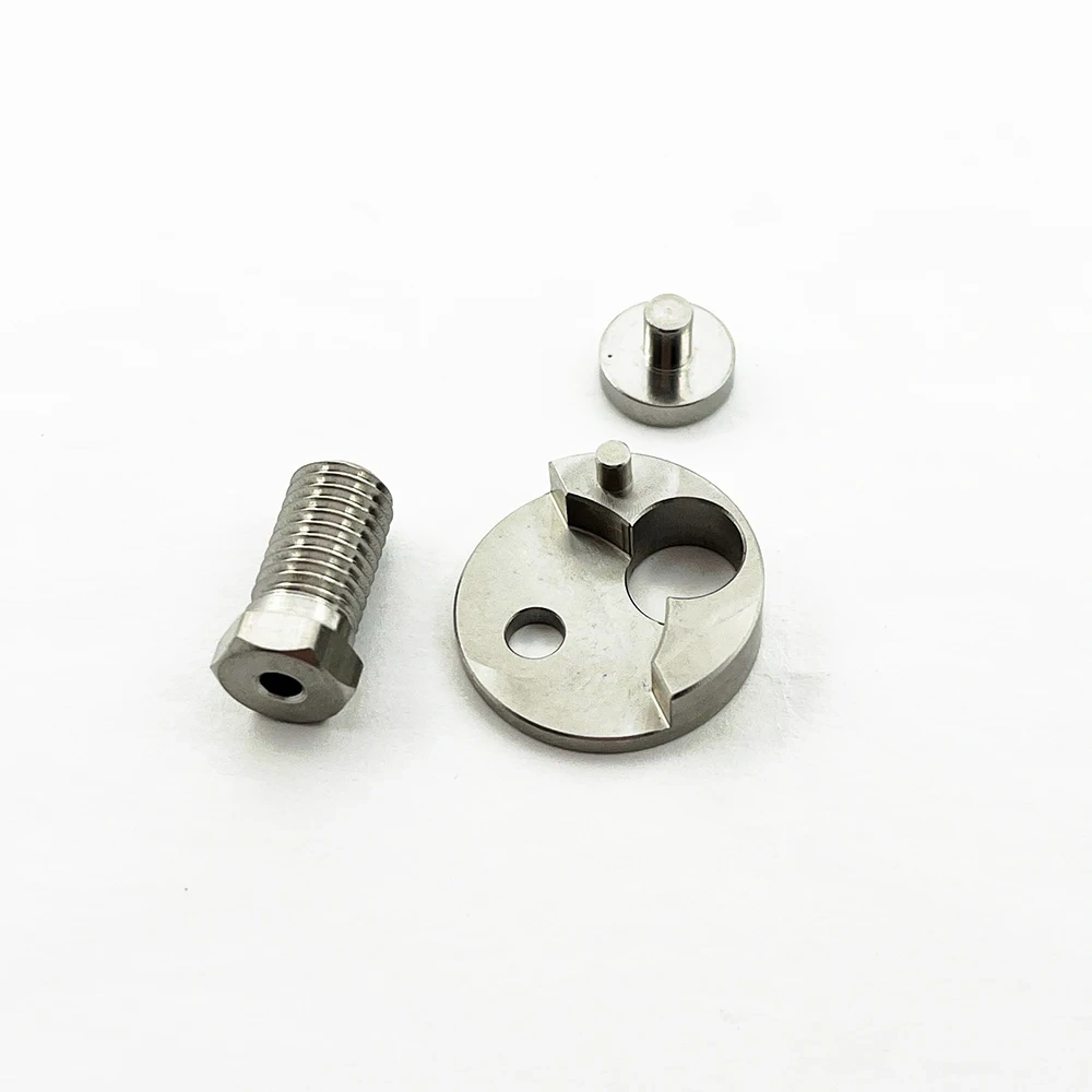 Water Jet Intensifier G9 Valve Inlet Retaining Hollow Screw 510000721 For Dardi Waterjet Cutting Head Insert Poppet 510000358