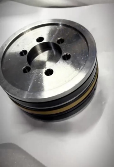 Waterjet Cutting Accessory Hydraulic Piston Assy For Sunrise Water Jet Intensifier Parts SR20006 Hydraulic Piston Body Head 4''