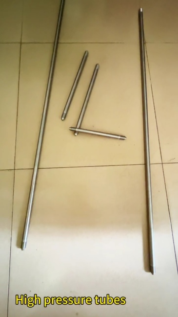 Waterjet Cutting Head Price 9/16 1metre HP Tube 9/16'' HP Tubes 9/16''OD High Pressure Pipe 14.28mm Autofrettaged Tubing 50000-3