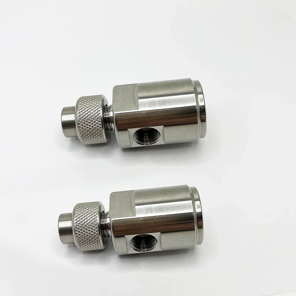 For APW Waterjet Cutter Machine High Pressure Abrasive Intet Body Water Jet Cutting Heads For APW On/Off Valve Mixing Chamber