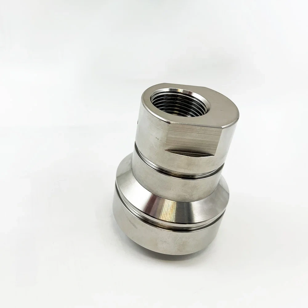 Factory For BOAO Waterjet Cutting Head Intensify 5axis Inlet Body Check 55k&59k  Water Jet Spare Parts Check Valve Body