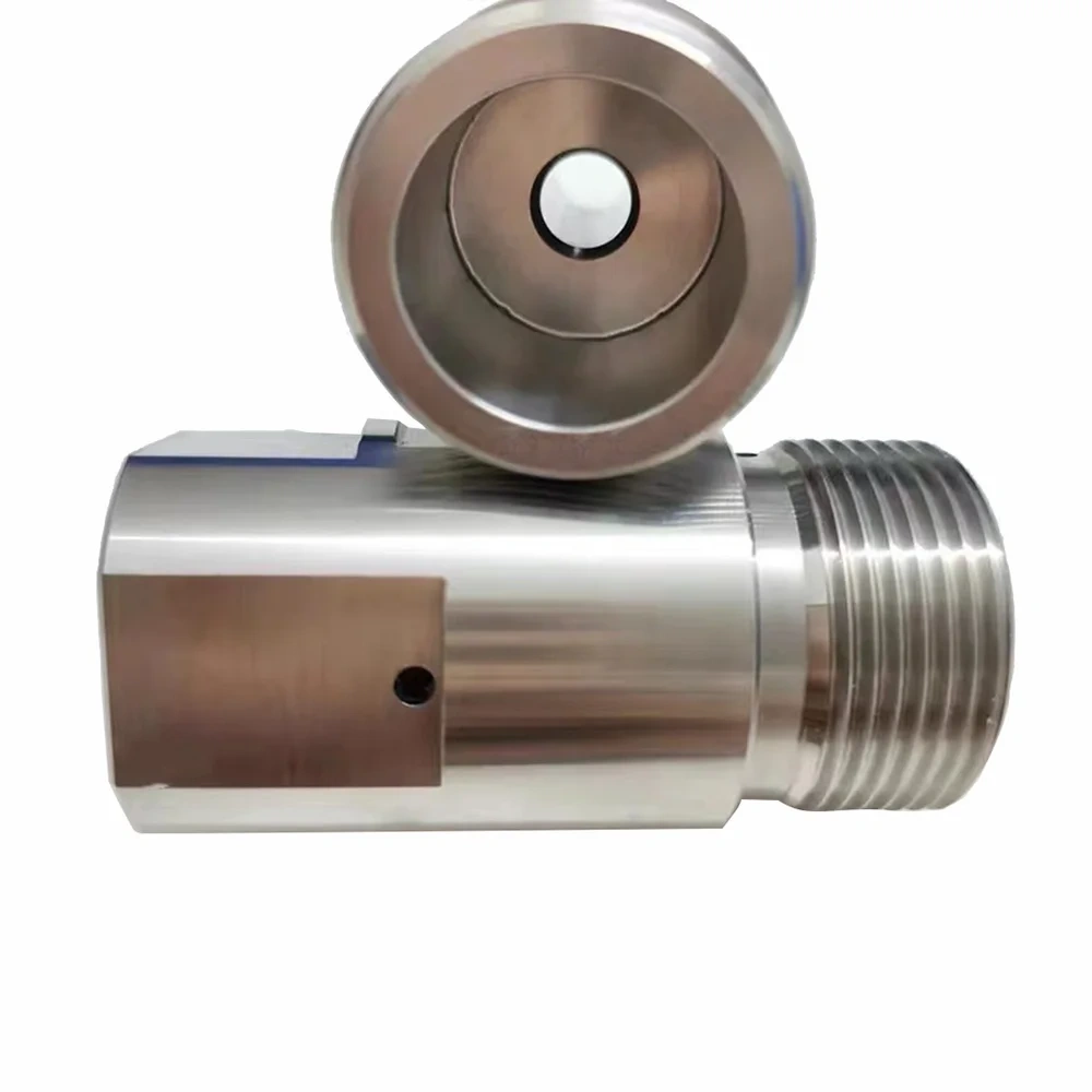 Factory Waterjet Cutting Head Assembly On/Off Valve Body Switch Body For TeenKing Water Jet Parts Extension Tube Nozzle Tube