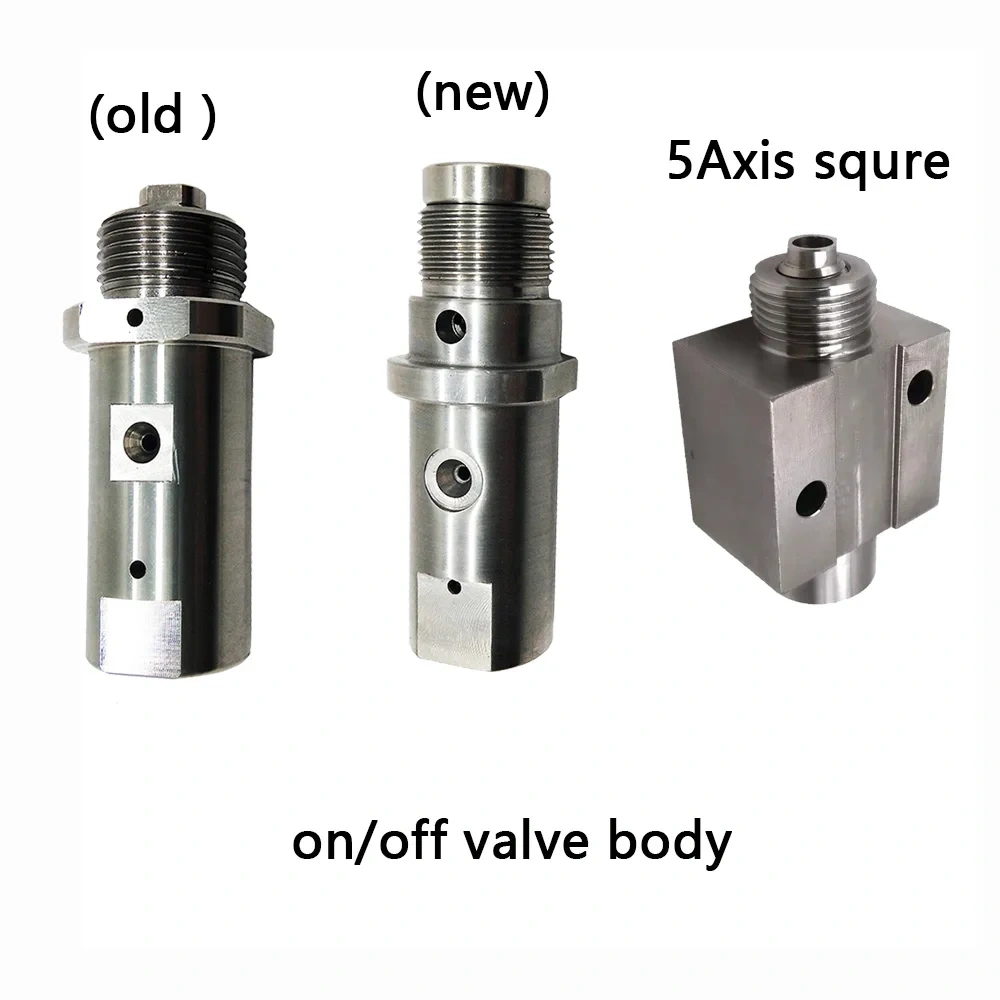 For YongDa Waterjet Head Spare Parts YD 3axis On/Off Valve Body For YongDa Water Jet Cutting Head 5Axis On Off Switch Body Valve
