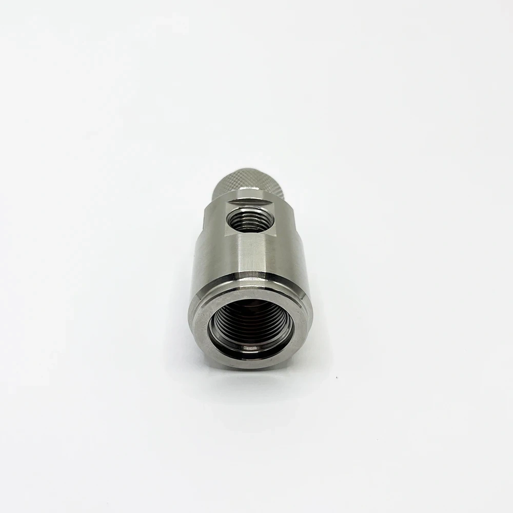 For APW Waterjet Cutter Machine High Pressure Abrasive Intet Body Water Jet Cutting Heads For APW On/Off Valve Mixing Chamber
