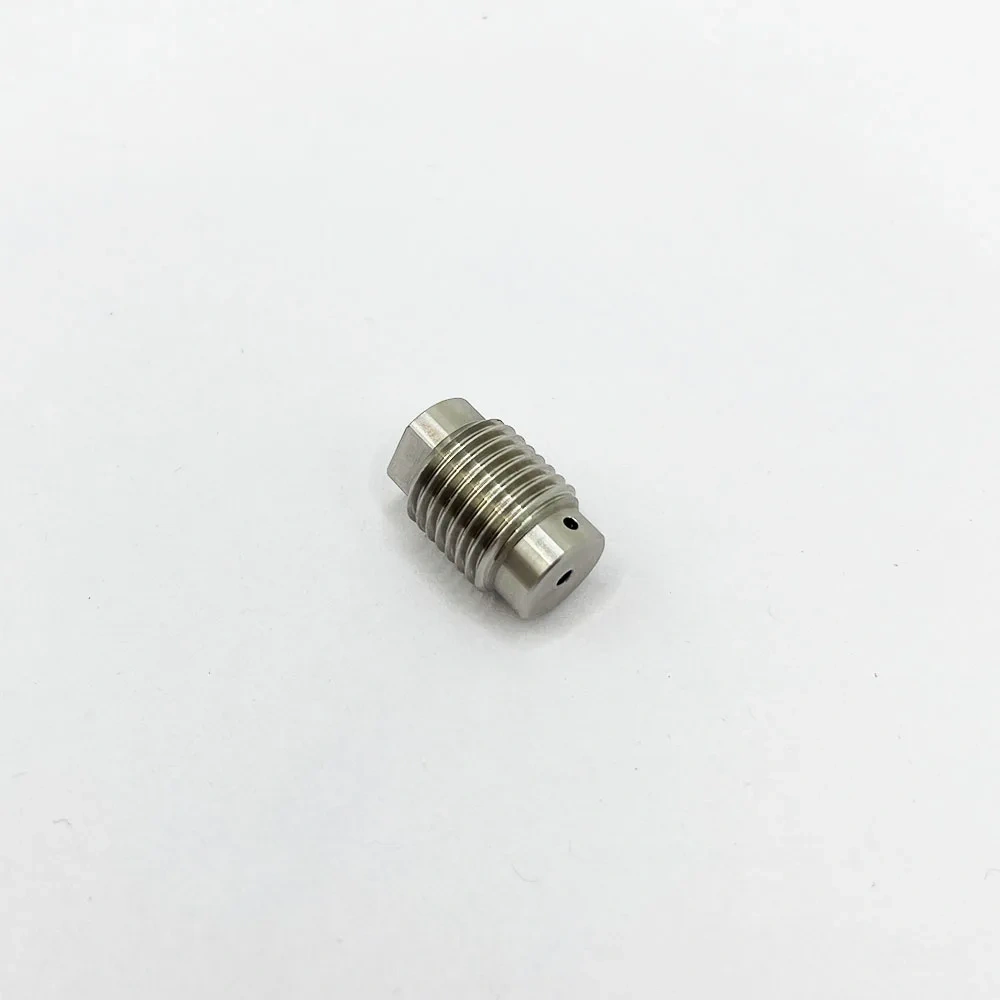 CNC Waterjet Cutting Head On/Off Valve Retainer Cap Insert For Water Jet Cutter Insta 1 Valve Screw 001112-1 TL-004007-1 1-11218