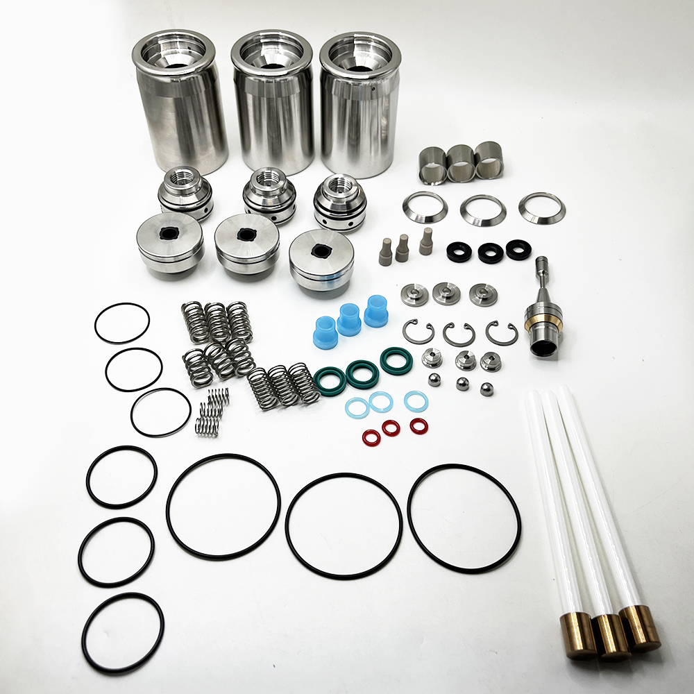 Water Jet Cutting Heads HyPlex Prime Major Maintenance Kit 55K Waterjet Cutter Intensifier Direct Drive Pump Major Maint Kits 050624-2