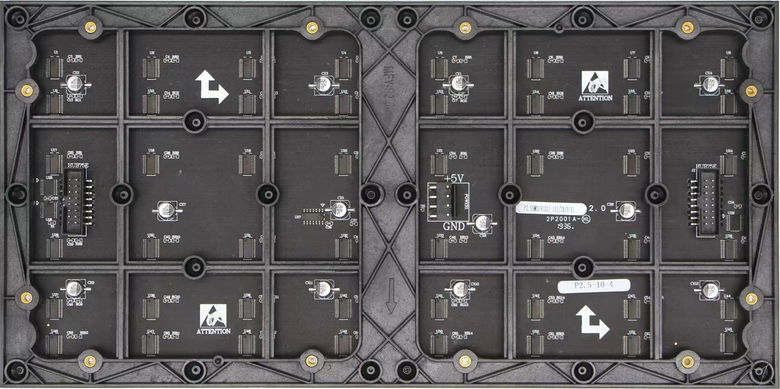 indoor p2.5 320x160mm led module