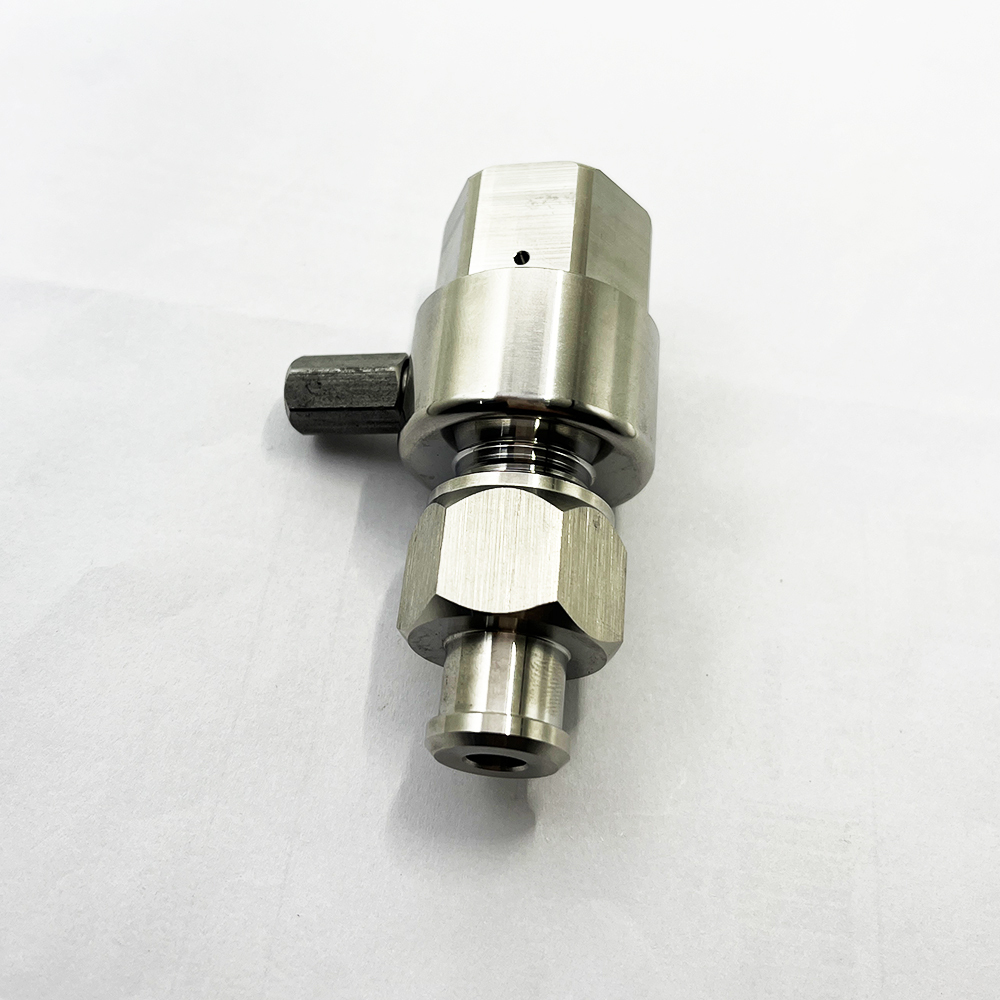 On/off Valve Assembly For SHUTTLE Water Jet Cutter Mixing Heads Mixing Chamber For SHUTTLE Waterjet Cutting Head Abrasive Intet Body 6.35mm