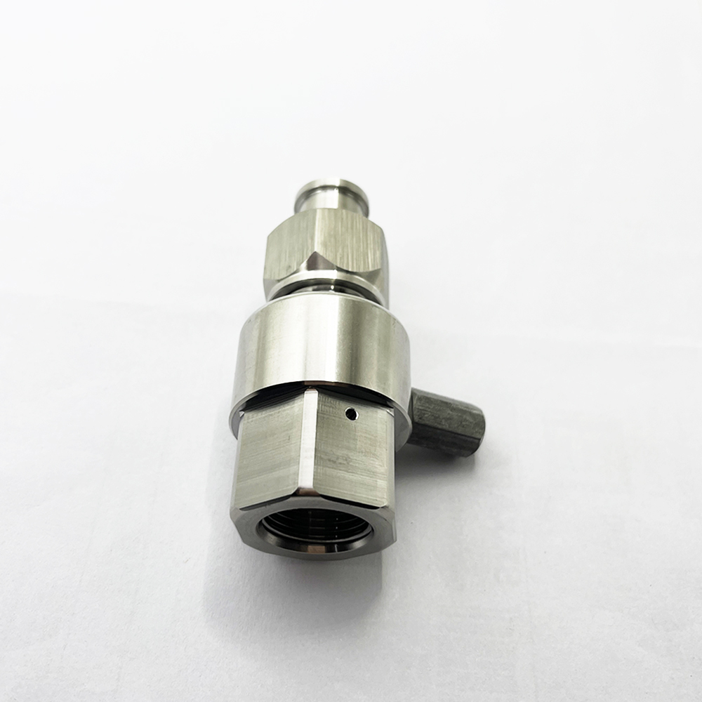 On/off Valve Assembly For SHUTTLE Water Jet Cutter Mixing Heads Mixing Chamber For SHUTTLE Waterjet Cutting Head Abrasive Intet Body 6.35mm