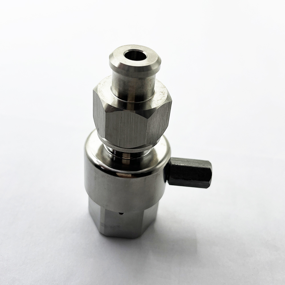 On/off Valve Assembly For SHUTTLE Water Jet Cutter Mixing Heads Mixing Chamber For SHUTTLE Waterjet Cutting Head Abrasive Intet Body 6.35mm