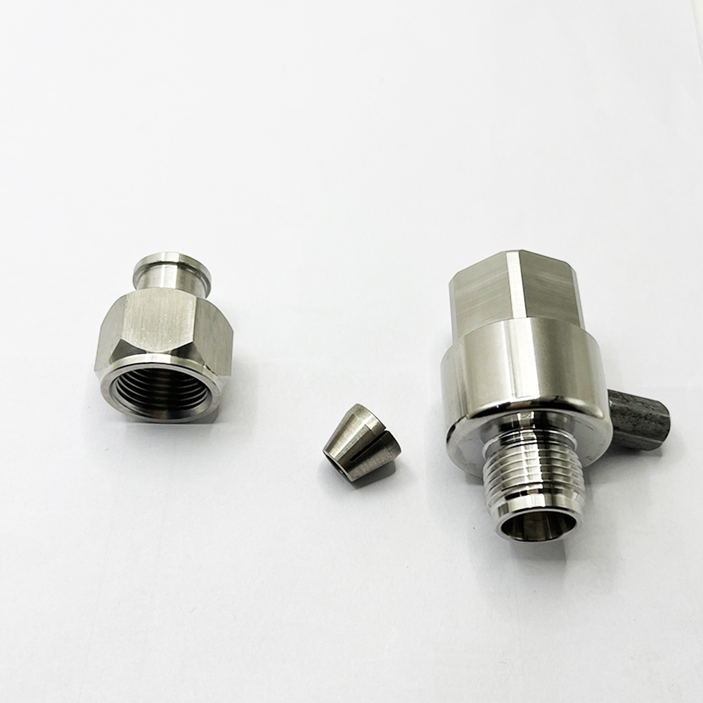 On/off Valve Assembly For SHUTTLE Water Jet Cutter Mixing Heads Mixing Chamber For SHUTTLE Waterjet Cutting Head Abrasive Intet Body 6.35mm