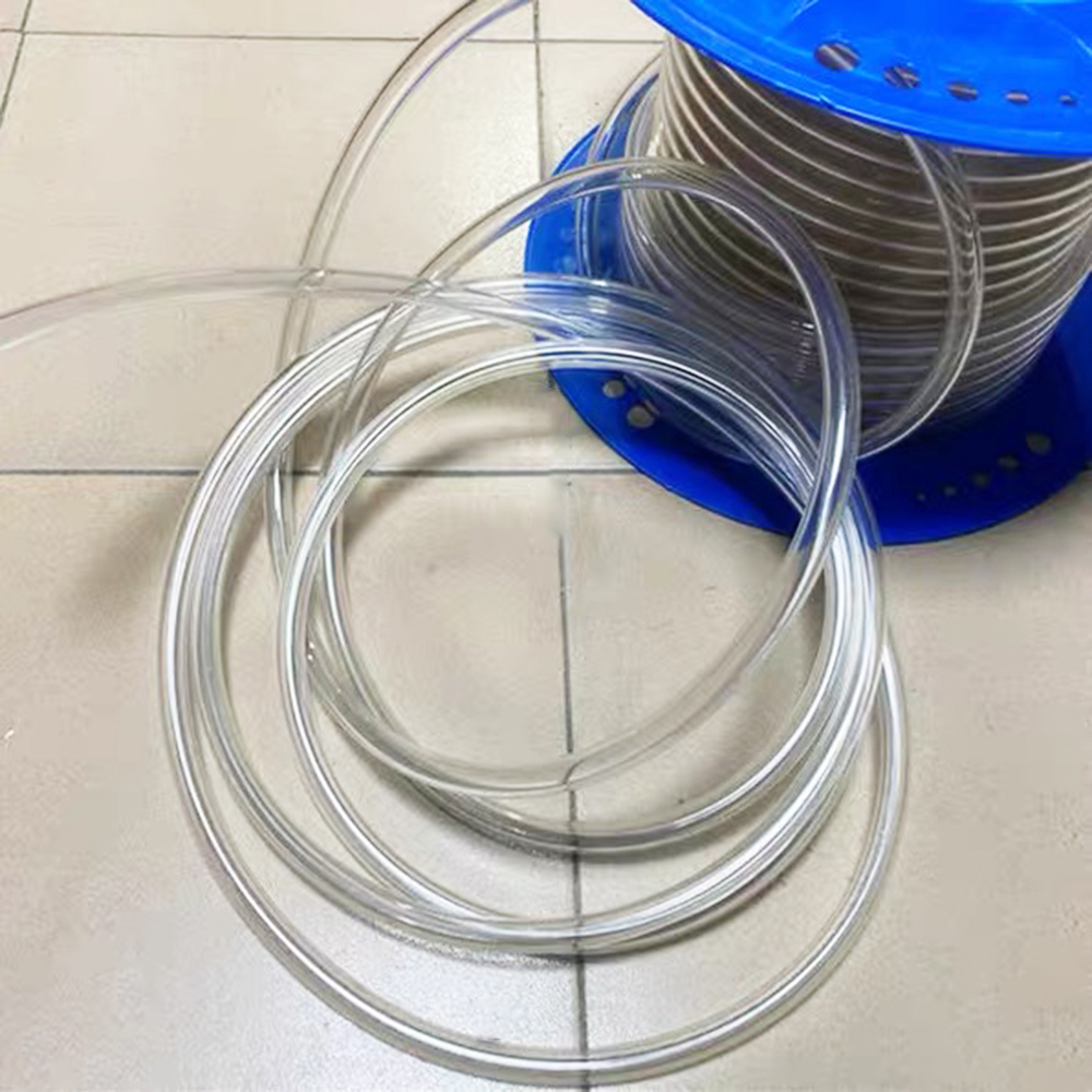 10 meters Waterjet Machine Parts Half Rigid Tube 5*8mm HP Transparent Pipe Water Jet Cutting Heads Abrasive Feed PU Tubes