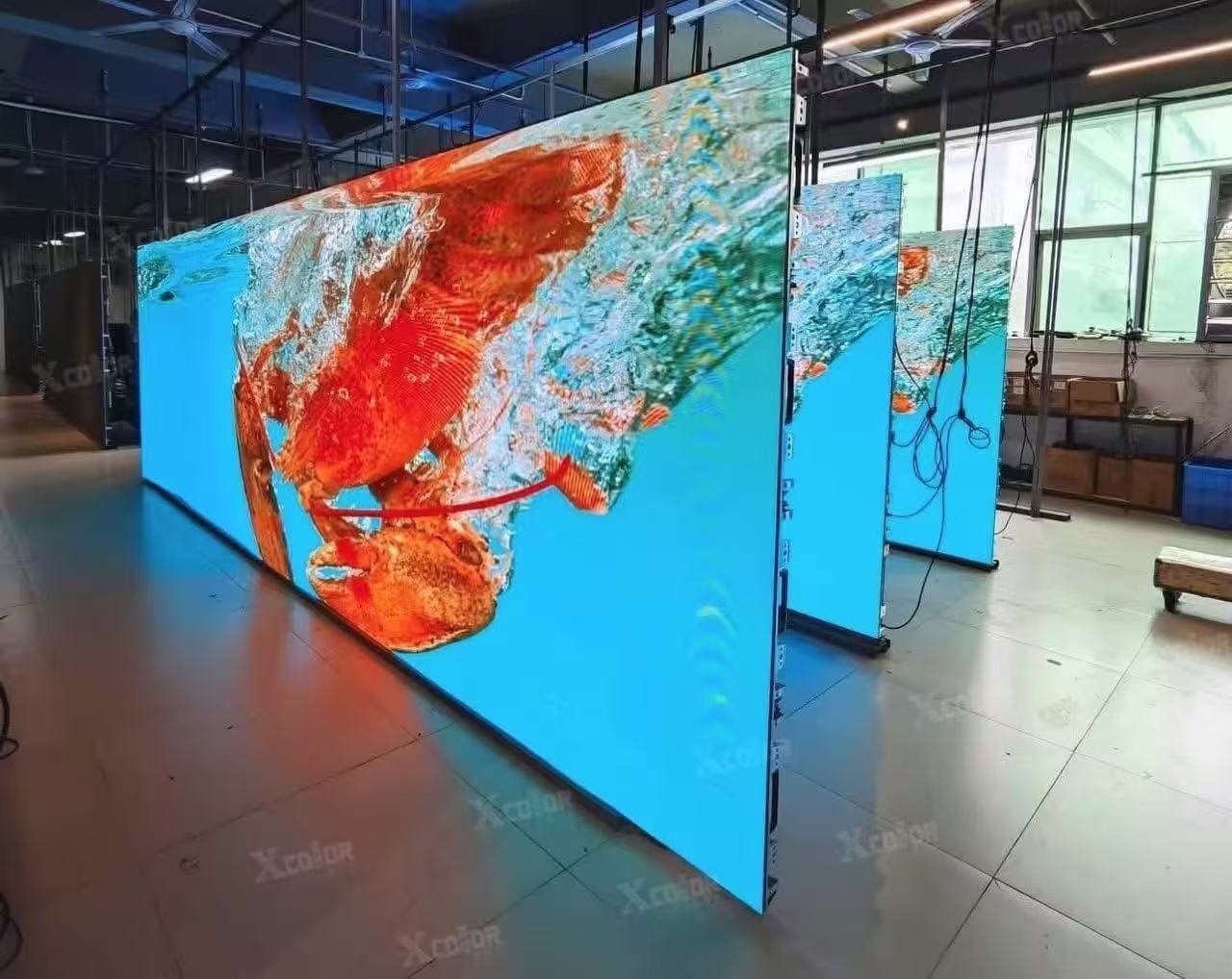 320X160mm Indoor Custom LED Display Screens with P0.9, P1.2, P1.5, P1.8, P2.5 Small Pitch Advertising LED Display Video Walls