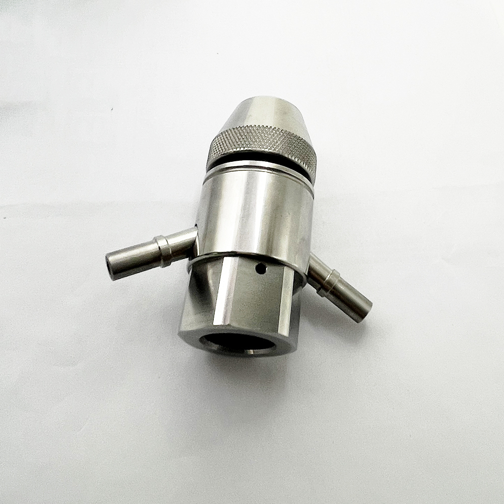 2sets 301329-2-xx For H2O Jet Abrasive Water Jet Head IDE DP ( .281 ID Dual Port ) Diamond Cutting Heads Assembly 301329-2-12
