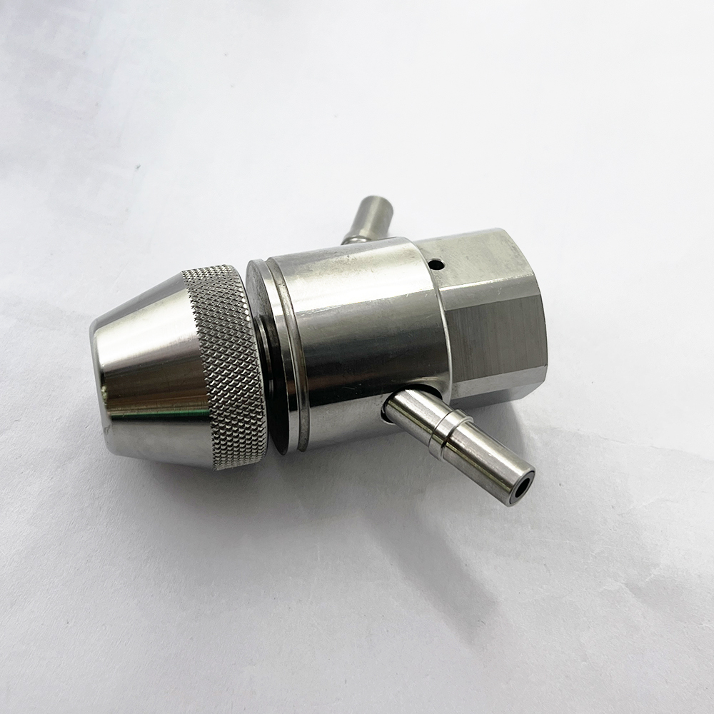 2sets 301329-2-xx For H2O Jet Abrasive Water Jet Head IDE DP ( .281 ID Dual Port ) Diamond Cutting Heads Assembly 301329-2-12