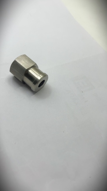 For YongDa CNC Waterjet Cutter Heads Machine Parts High Pressure Nozzle Nut YD Water Jet Cutting 3-Axis Abrasive Nozzle Clamp 6.35mm