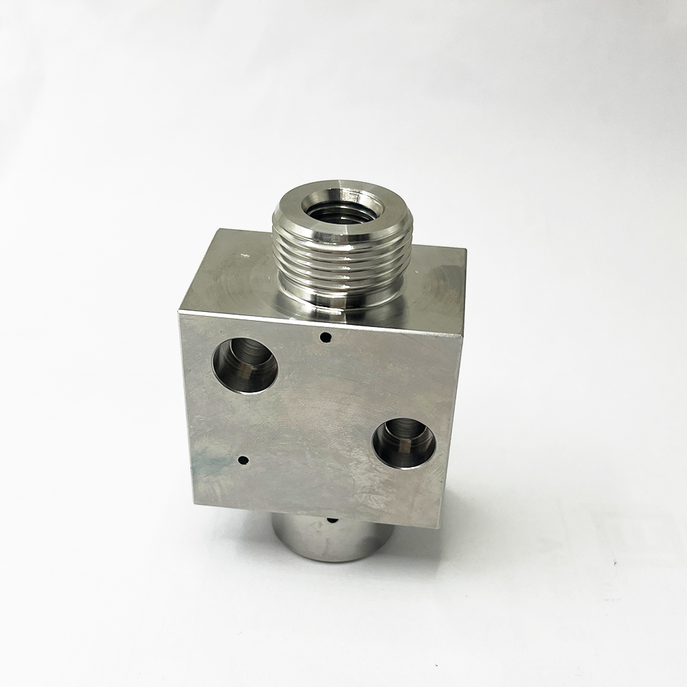 For YongDa Waterjet Cutting Head Square On/Off Valve Body YD Water Jet Cutter Machine 3-Axis High Pressure On Off Switch Body