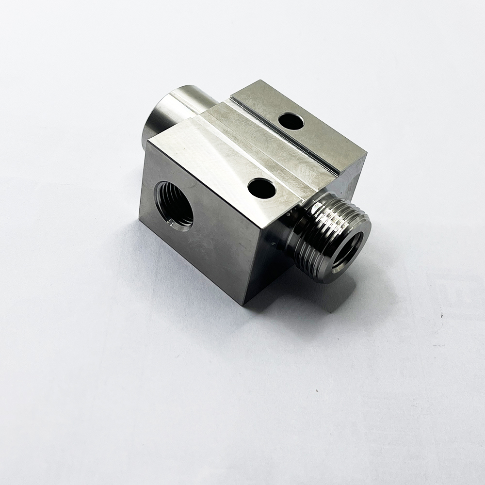 For YongDa Waterjet Cutting Head Square On/Off Valve Body YD Water Jet Cutter Machine 3-Axis High Pressure On Off Switch Body