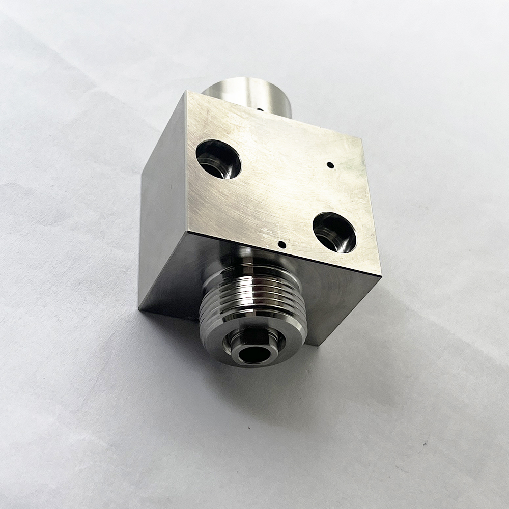 For YongDa Waterjet Cutting Head Square On/Off Valve Body YD Water Jet Cutter Machine 3-Axis High Pressure On Off Switch Body