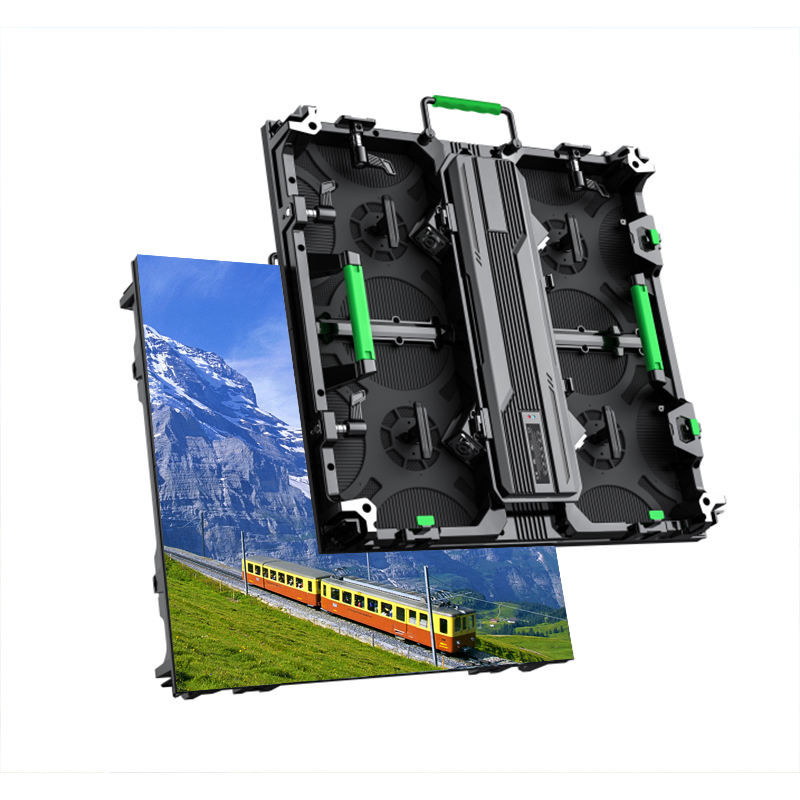 500mm x 500mm outdoor p4.81  rental led display cabinet