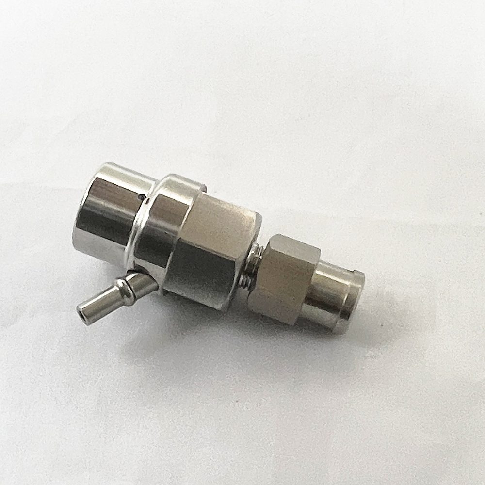 For YongDa Waterjet Cutter Head 6.35mm High Pressure Valve Body Abrasive Intet Body Water Jet Cutting Heads YD On/Off Valve Mixing Chamber