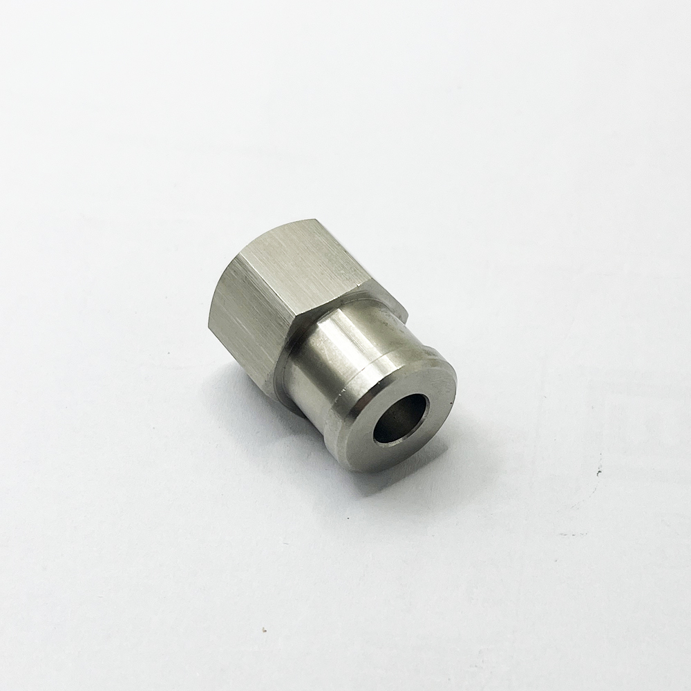 For YongDa CNC Waterjet Cutter Heads Machine Parts High Pressure Nozzle Nut YD Water Jet Cutting 3-Axis Abrasive Nozzle Clamp 6.35mm