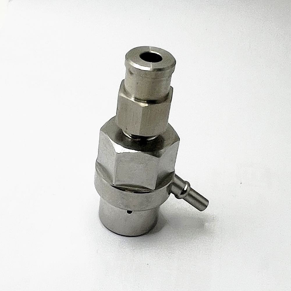For YongDa Waterjet Cutter Head 6.35mm High Pressure Valve Body Abrasive Intet Body Water Jet Cutting Heads YD On/Off Valve Mixing Chamber