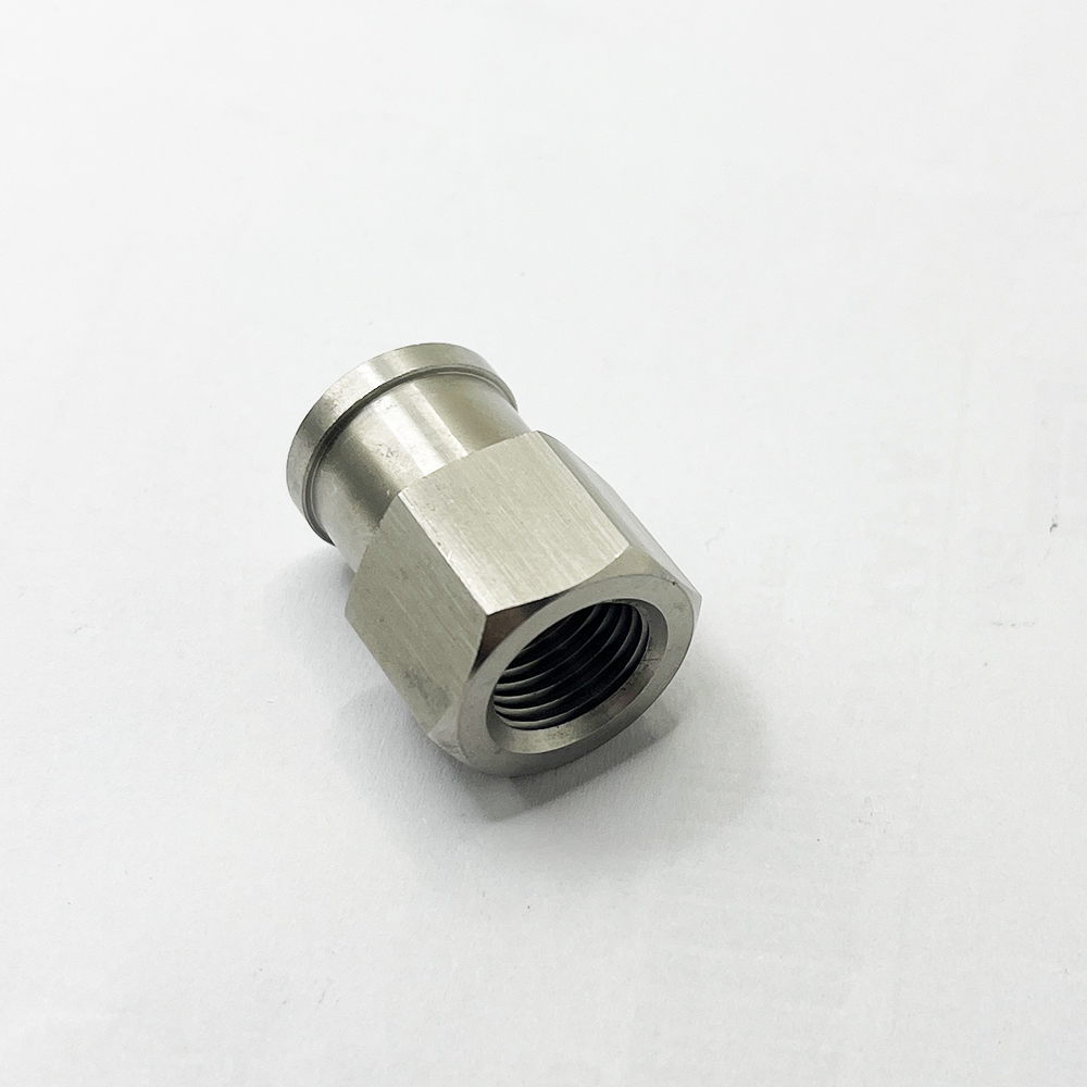 For YongDa CNC Waterjet Cutter Heads Machine Parts High Pressure Nozzle Nut YD Water Jet Cutting 3-Axis Abrasive Nozzle Clamp 6.35mm