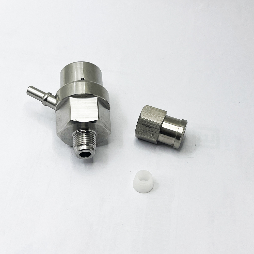 For YongDa Waterjet Cutter Head 6.35mm High Pressure Valve Body Abrasive Intet Body Water Jet Cutting Heads YD On/Off Valve Mixing Chamber