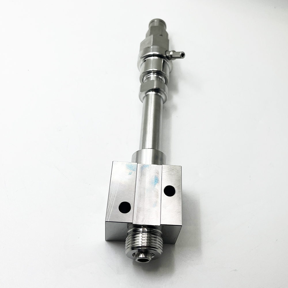 Affordable For YongDa CNC Waterjet Cutter 3-Axis Abrasive Cutting Heads Assembly 6.35mm 3Axis YD Water Jet Cutting Head On/Off Valve Assy
