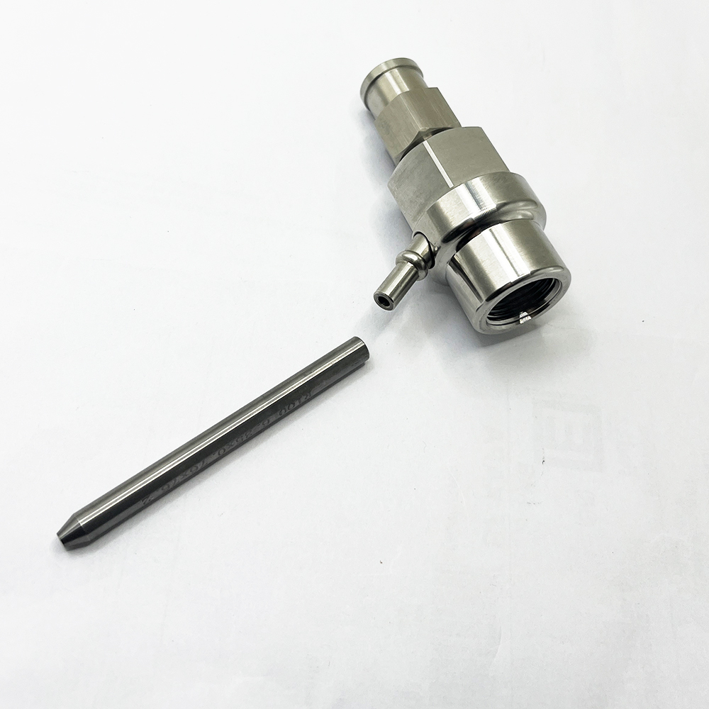 For YongDa Water Jet Cutting Heads Abrasive Intet Body With Nozzle YD Waterjet Cutter Head Machine Parts Mixing Chamber For On/Off Valve
