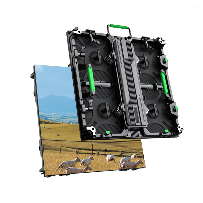 500mm x 500mm outdoor 3.91 rental led display cabinet