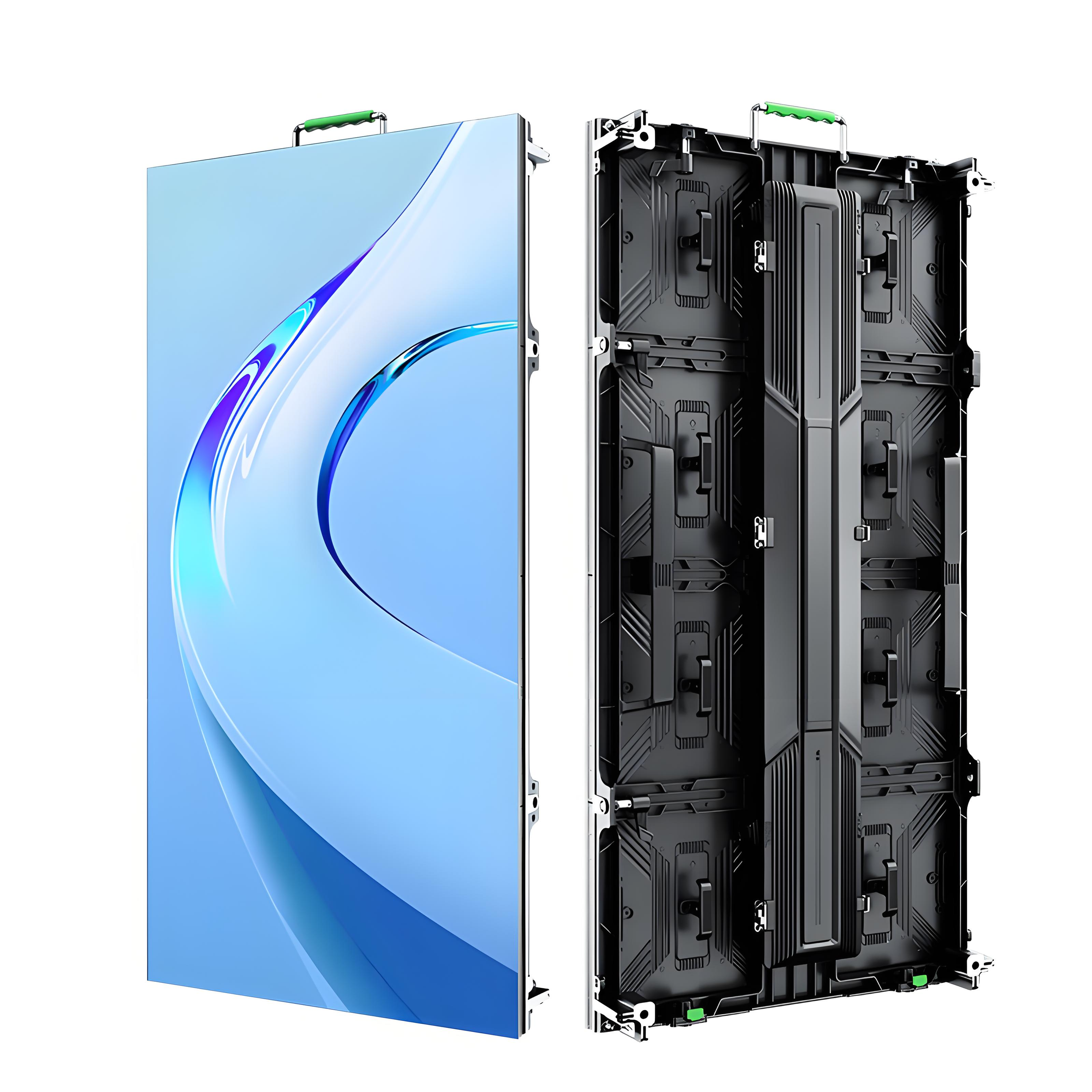 500mm x 1000mm outdoor p4.81 rental led display cabinet